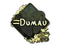 Sticker | dumau (Gold) | Rio 2022
