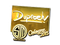 Sticker | dupreeh (Gold) | Cologne 2015