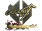 Sticker | decenty (Gold) | Shanghai 2024