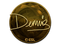 Sticker | dennis (Gold) | Katowice 2019