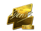 Sticker | denis (Gold) | Atlanta 2017