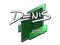 Sticker | denis | Boston 2018