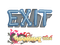 Sticker | exit | Shanghai 2024