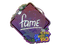 Sticker | fame (Glitter) | Rio 2022