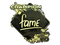 Sticker | fame (Gold, Champion) | Rio 2022