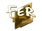 Sticker | fer (Gold) | Boston 2018