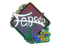 Sticker | fer (Glitter) | Rio 2022