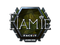 Sticker | flamie (Foil) | London 2018