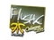 Sticker | flusha (Foil) | Cologne 2015