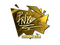 Sticker | fnx (Gold) | Cologne 2016