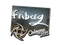 Sticker | friberg (Foil) | Cologne 2015
