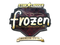 Sticker | frozen (Gold) | Berlin 2019