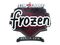 Sticker | frozen (Foil) | Berlin 2019