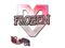 Sticker | frozen (Holo) | Paris 2023