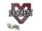 Sticker | frozen | Paris 2023
