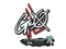Sticker | gxx- (Glitter) | Antwerp 2022