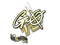 Sticker | gxx- (Gold) | Paris 2023