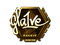 Sticker | gla1ve (Gold) | London 2018