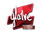 Sticker | gla1ve (Foil) | Atlanta 2017