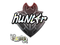 Sticker | huNter- (Glitter) | Paris 2023