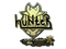 Sticker | huNter (Gold) | Antwerp 2022