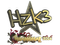 Sticker | hallzerk (Gold) | Shanghai 2024