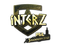 Sticker | interz (Gold) | Stockholm 2021