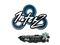 Sticker | interz (Glitter) | Antwerp 2022