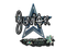 Sticker | junior (Glitter) | Antwerp 2022