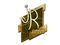 Sticker | jR (Gold) | Boston 2018