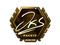 Sticker | jks (Gold) | London 2018