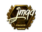 Sticker | jmqa (Gold) | London 2018