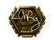 Sticker | k0nfig (Gold) | London 2018