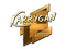 Sticker | karrigan (Gold) | Boston 2018