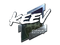 Sticker | keev (Foil) | Boston 2018