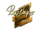Sticker | pashaBiceps (Gold) | Boston 2018