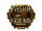 Sticker | pashaBiceps (Gold) | London 2018
