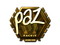Sticker | paz (Gold) | London 2018