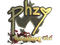 Sticker | phzy (Gold) | Shanghai 2024