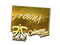 Sticker | pronax (Gold) | Cologne 2015