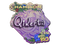 Sticker | qikert (Champion) | Rio 2022