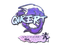 Sticker | qikert (Holo) | Antwerp 2022