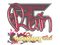 Sticker | rain (Glitter) | Shanghai 2024