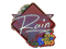 Sticker | rain (Glitter) | Rio 2022