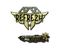 Sticker | refrezh (Gold) | Antwerp 2022