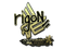 Sticker | rigoN (Gold) | Antwerp 2022