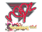 Sticker | ropz (Glitter) | Shanghai 2024
