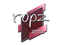 Sticker | ropz | Boston 2018