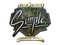 Sticker | s1mple (Gold) | Berlin 2019