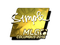 Sticker | s1mple (Gold) | MLG Columbus 2016